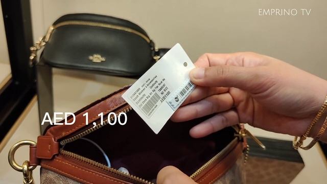 COACH STORE DUBAI MALL / COACH BAG PRICE IN DUBAI / COACH ON SALE DUBAI MALL / COACH DSF PRICE