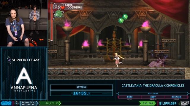 Castlevania: The Dracula X Chronicles by Satoryu in 23:22 - AGDQ2020 смотреть онлайн
