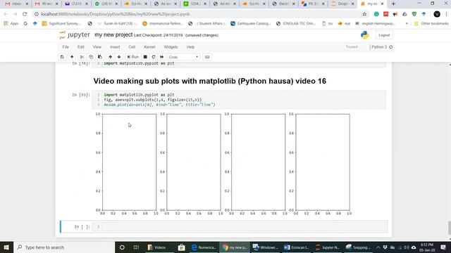 sub Plots with matplotlib (Python Hausa) video 16 смотреть онлайн