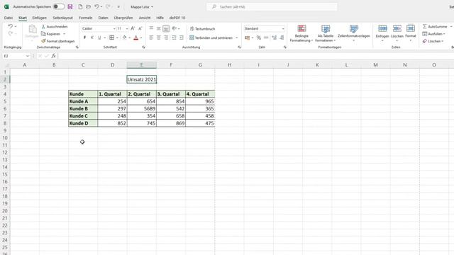 Excel Tabelle erstellen: Grundlagen (Excel 365, 2021) смотреть онлайн