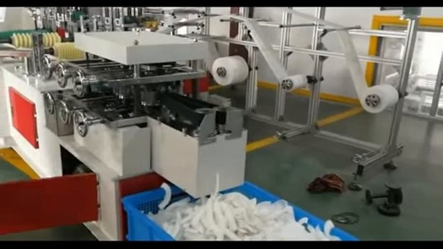 Fully Automatic Bouffant Cap Making Machine смотреть онлайн