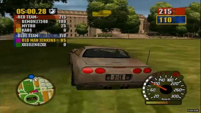 Midtown Madness 3: "Capture the Gold" 3v3 Car Match | Original Xbox Game Night смотреть онлайн