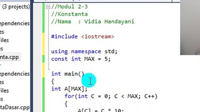 Tutorial Bahasa Pemrograman c++ (MODUL 2) смотреть онлайн