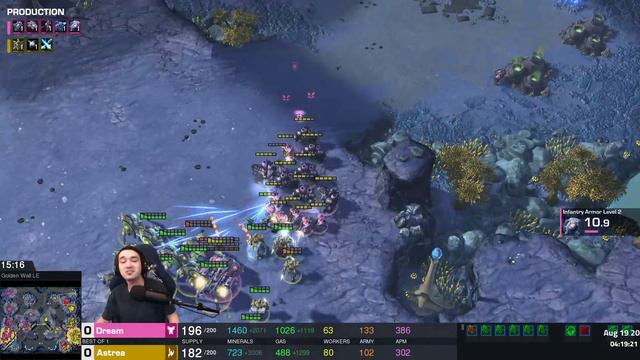 Starcraft 2 War Chest League: ACTION PACKED BASETRADE! (Astrea vs Dream) смотреть онлайн