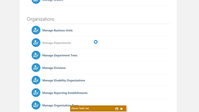 Oracle Human Capital Management Cloud HCM Setup data from My Client Group - Workforce Structure смотреть онлайн