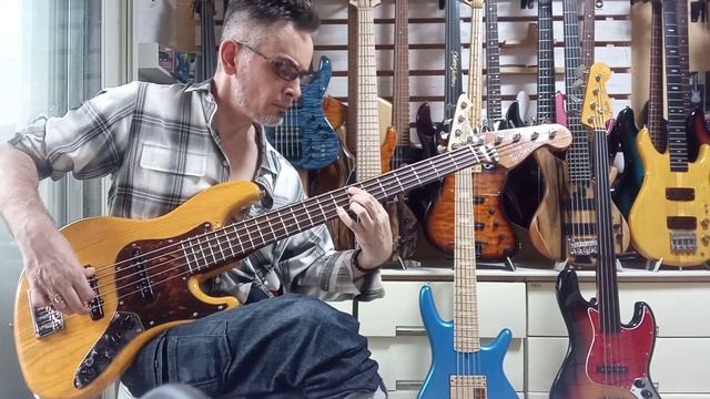 High End Japanese Bass Guitars; Fender Japan Kazuki Arai signature. SOUND CHECK / ELECTRIC BASS DEM смотреть онлайн
