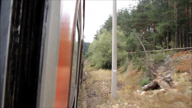 SOFIA-BANSKO TRAIN JOURNEY PART 2 BDZ SEPTEMVRI - BANSKO. БДЖ СЕПТЕМВРИ- БАНСКО смотреть онлайн