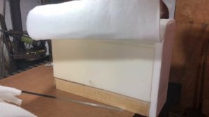 Модульный диван. Подлокотник своими руками