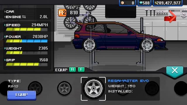 PANDEM KIT HONDA CIVIC EG6! | PIXEL CAR RACER смотреть онлайн