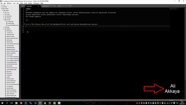 Php Strlen fonksiyonu смотреть онлайн