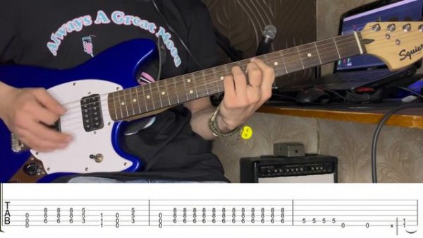 [TAB] Cyberpunk 2077 - Chippin In by SAMURAI. Guitar cover