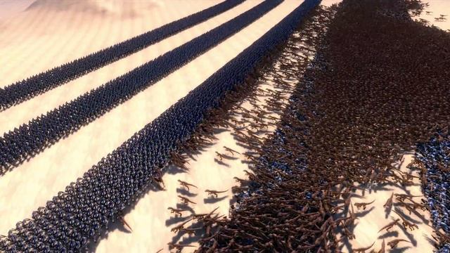 Five lines of KNIGHTS vs 10.000 RAPTORS | Ultimate Epic Battle Simulator смотреть онлайн