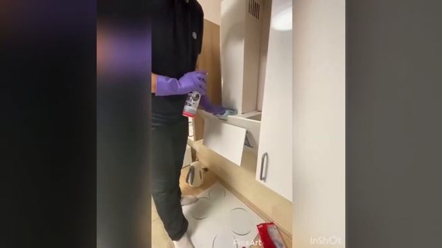 Генеральная уборка однокомнатной квартиры после аренды... смотреть онлайн