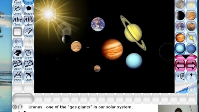 Tux Paint//How to Make Solar System//Tux Paint Drawing//CBSE Grade2 Project//Solar Systems planets смотреть онлайн