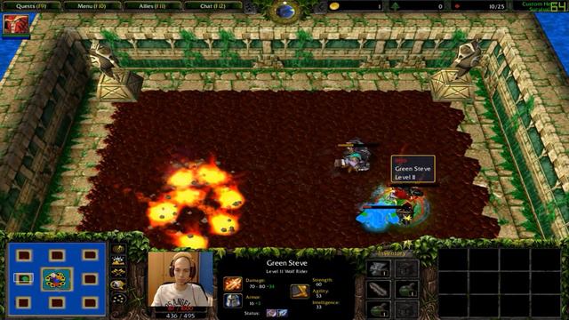 Warcraft 3 Custom Hero Survival v2.6c - AWESOME GAME - Good Bets смотреть онлайн