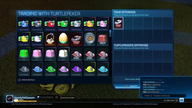 PS4 Scammer TurtlePeker fake White Endo Rocket League® смотреть онлайн