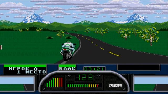 Road Rash II (Sega / Sega Mega Drive / Sega Genesis, 16 Bit) # 2 - Уровень 2