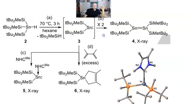 Приключения Кремния, Германия и Олова в низкокоординационном мире. Adventures of Si, Ge, and Sn смотреть онлайн