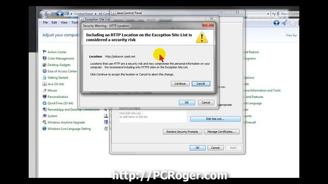 How To Fix Java Your Security Settings Have Blocked A Self Signed Application From Running смотреть онлайн