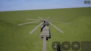 Как летать на вертолете в Brick Rigs