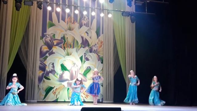 Международный фестиваль индийского танца, "Ситара" младшая группа, г. Харьков, 2020 год. смотреть онлайн