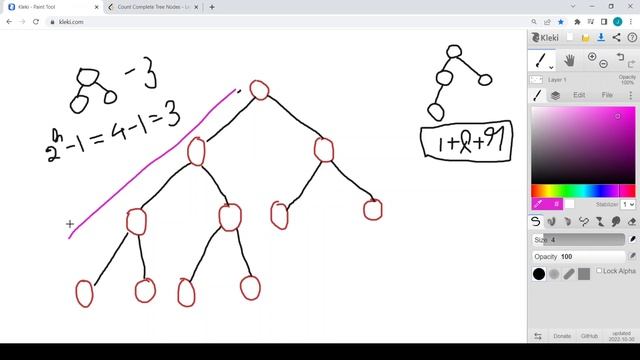 222. Count Complete Tree Nodes | TC - O(log^2 N) | SC - O(1) | Height Tree | Complete Tree Formula смотреть онлайн