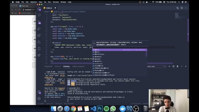 Beginners CRUD Tutorial - ReactJS, MySQL, NodeJS смотреть онлайн