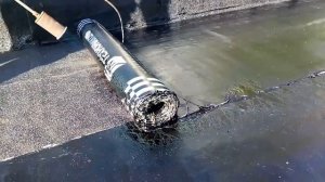 Наплавляемый рубероид! Первый стартовый слой