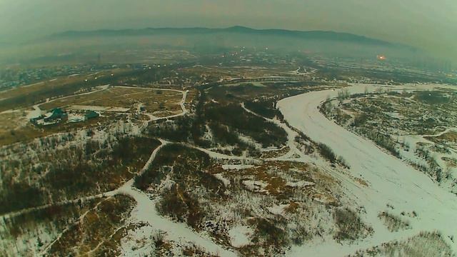 Пробный полет на Hubsan H501S Pro Читинка смотреть онлайн