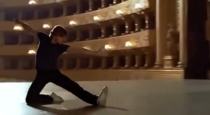 Михаил Барышников танцует под песню Высоцкого/ "Белые ночи" 1985 смотреть онлайн