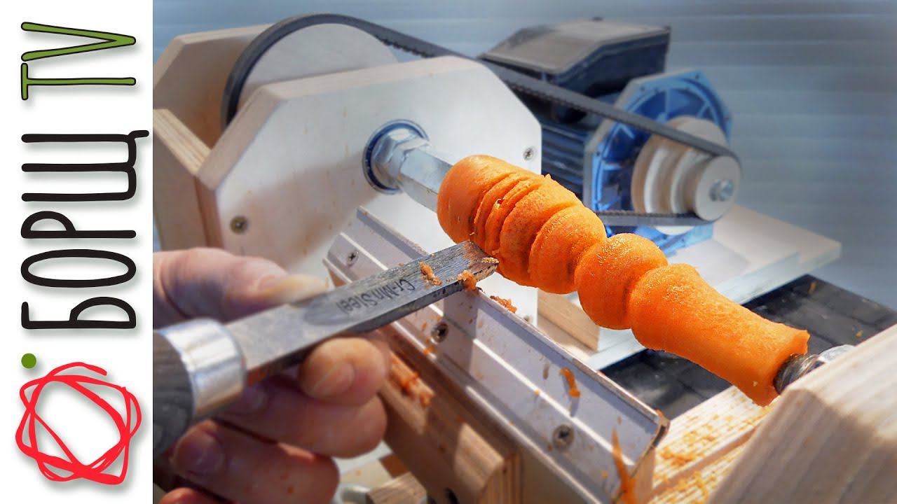 Токарный станок по дереву из фанеры своими руками | Часть 2 смотреть онлайн