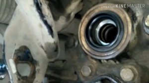 Сальник левого привода переднего редуктора LC150!