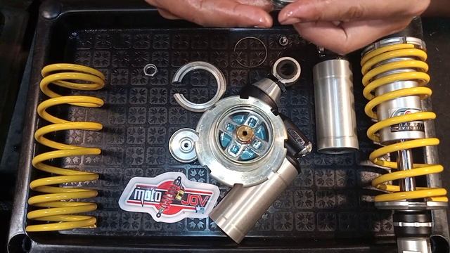 How to repair Gaz i shock absorber/ suspension/aerox155/Leak repair/repack/rebound смотреть онлайн