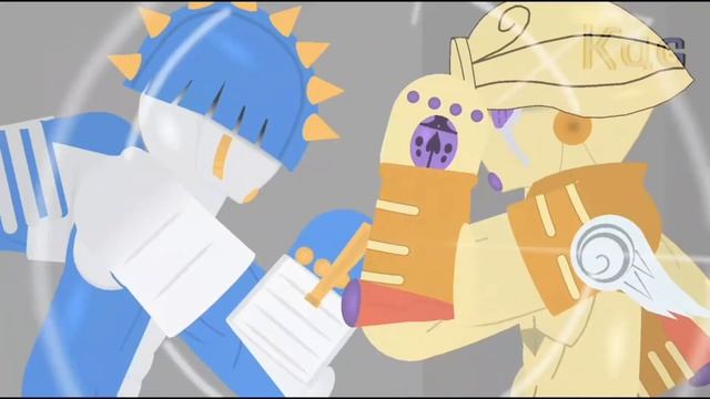 JJBA[Golden Experience vs Sticky Fingers short] Stick Nodes смотреть онлайн