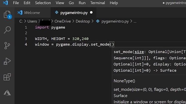 Introduction to Pygame!! смотреть онлайн