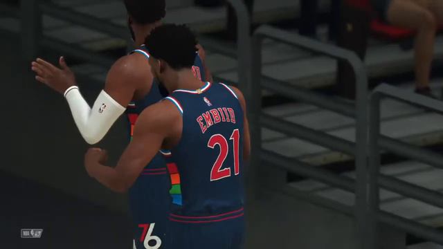 NBA 2K22 Ps4 gameplay - Hawks vs 76ers - Merry Christmas to all смотреть онлайн
