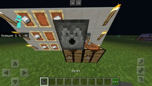 как скрафтить котёл в Minecraft смотреть онлайн