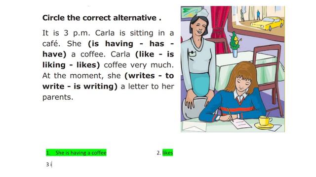 Further Practice: Present simple or Present continuous смотреть онлайн