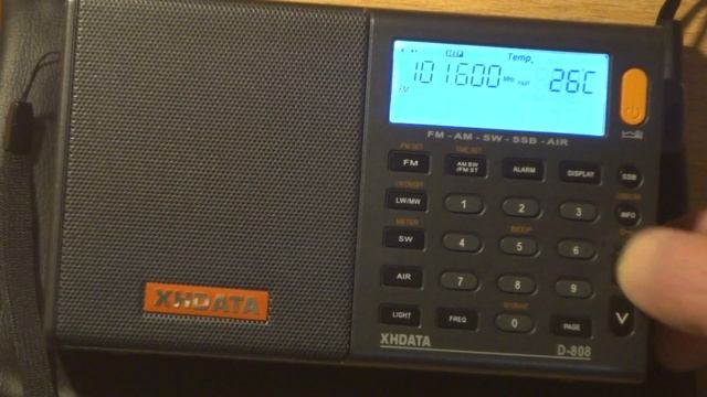 Всеволновый DSP радиоприемник XHDATA D-808