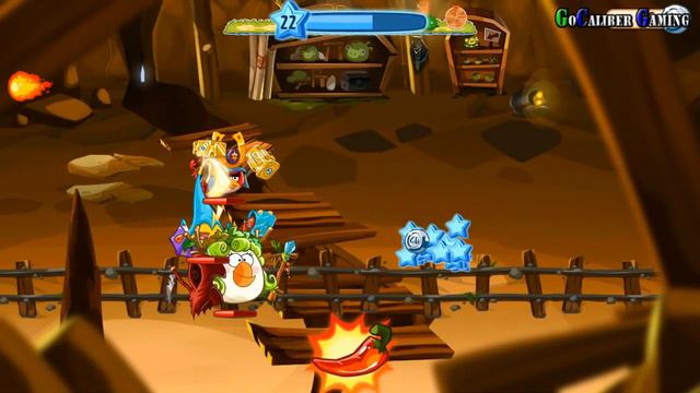 ANGRY BIRDS Epic Android Walkthrough - Part 66 - Cave 5: Burning Plains 3-4 смотреть онлайн