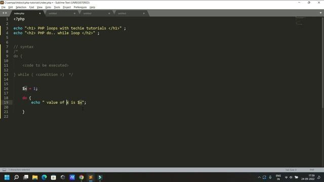 PHP loops - How to use PHP Do While loop in hindi смотреть онлайн