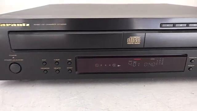 Marantz CC4300 5-Disc CD Changer Demo смотреть онлайн