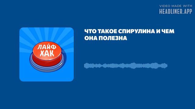 Что такое спирулина и чем она полезна смотреть онлайн