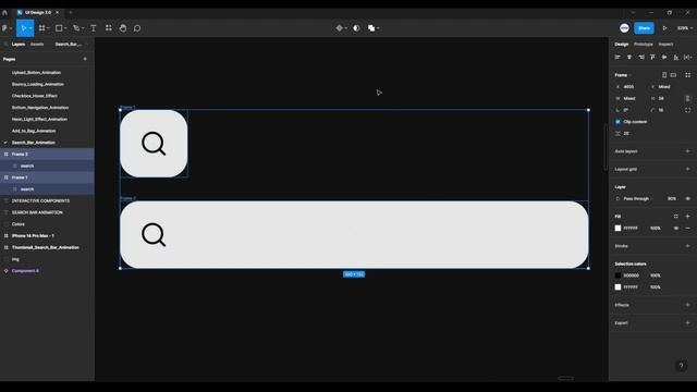 Search Bar Animation | Figma Micro Interactions смотреть онлайн