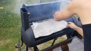 КОПТИМ САЛО. Смокер 4в1. Мангал из газовых баллонов.