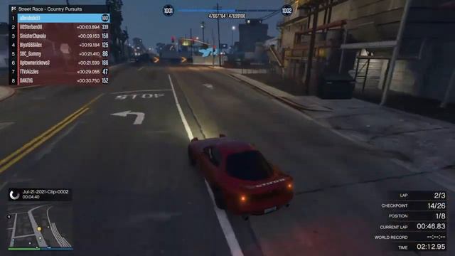 GTA 5 Racing - Second Win in the ZR350 смотреть онлайн