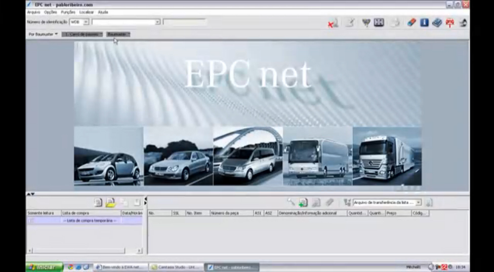 Mercedes EPC + WIS + ASRA net! Программа для автосервиса автомобилей Mercedes! смотреть онлайн