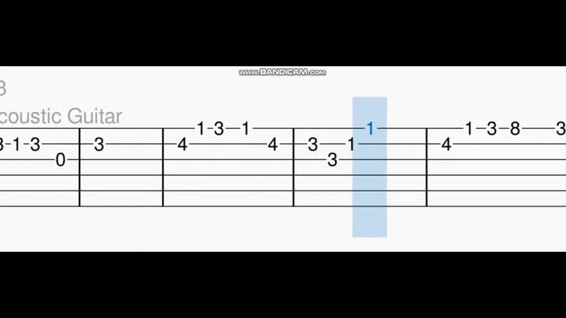 Minnale love bgm guitar tabs,notes,tutorial. смотреть онлайн