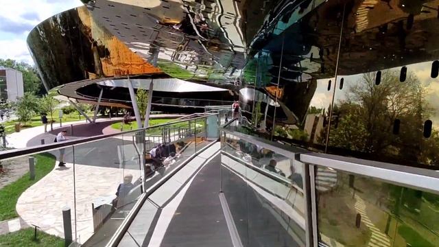 Ландшафтный аттракцион на ВДНХ Лента Мебиуса смотреть онлайн