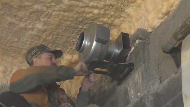 Вытяжка из гаражного мангала/Обустройство гаража смотреть онлайн